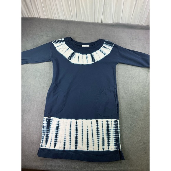Pure Jill J. Jill Size EX Small petite Authentic Tie-Dyed Dress 3/4 Sleeves - Picture 2 of 9